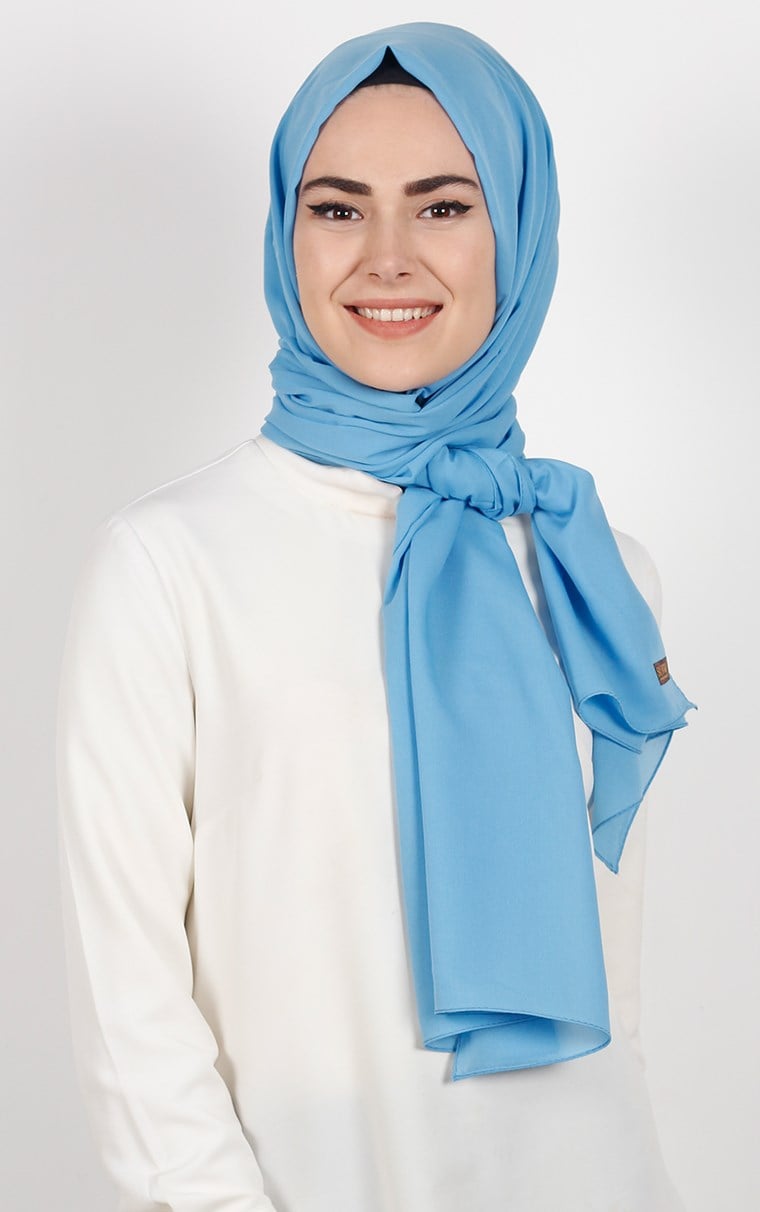 Şifon Şal Düz Renk 1293-5