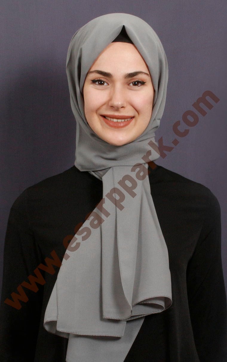 Şifon Şal Düz Renk 1293-64