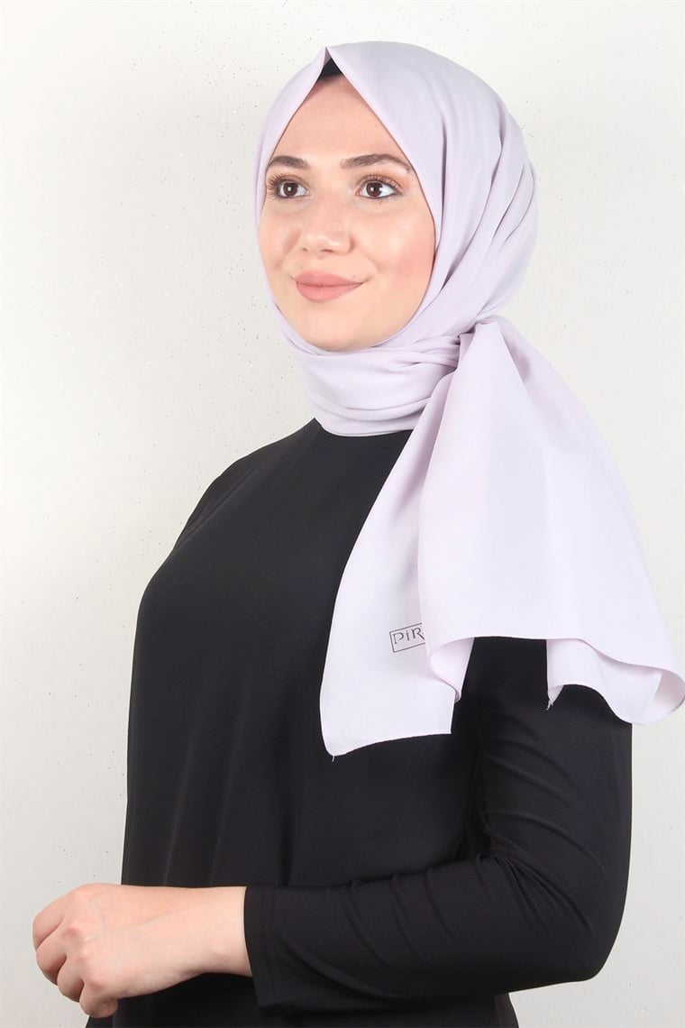 Şifon Şal Düz Renk 1293-91 Lila