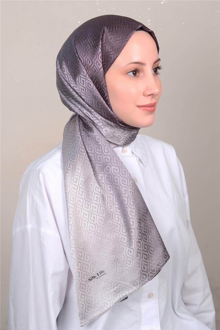 Silk Life Degrada Jakar Şal 2122-12