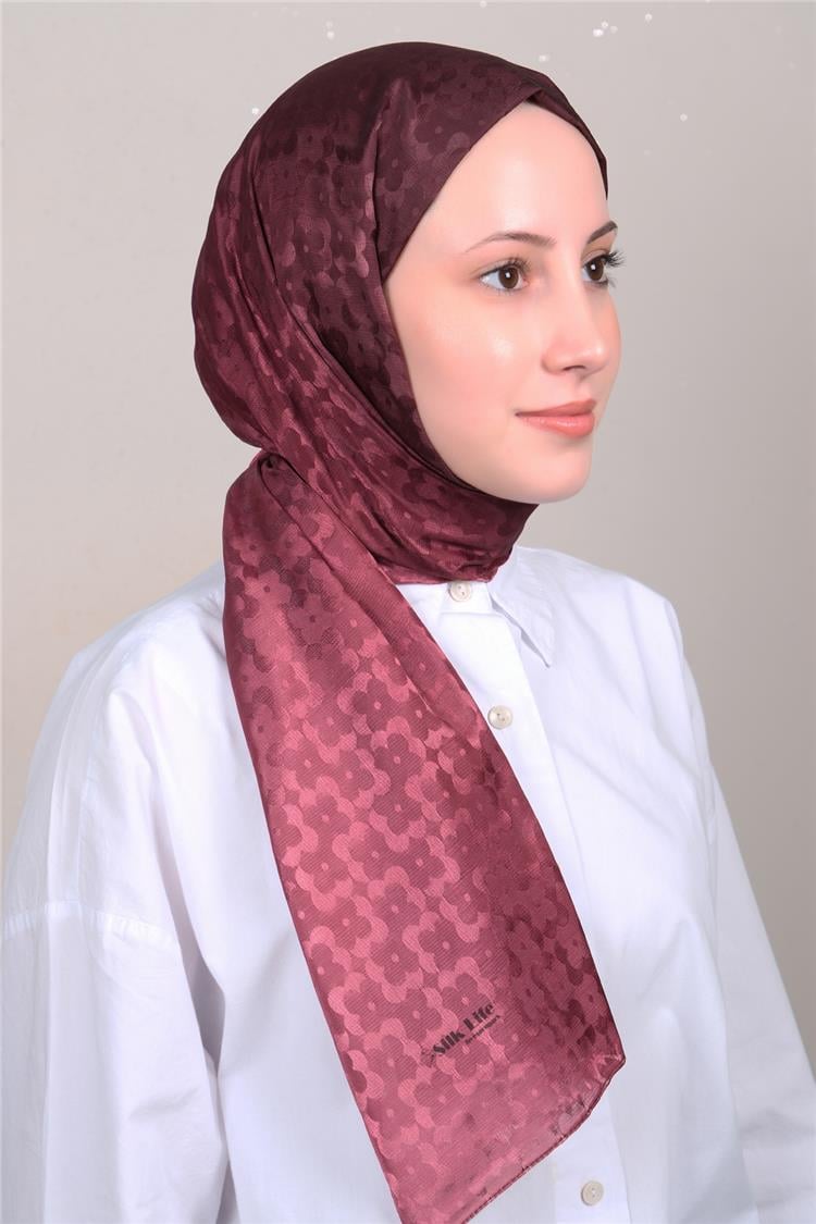 Silk Life Degrade Jakar Şal 2121-11