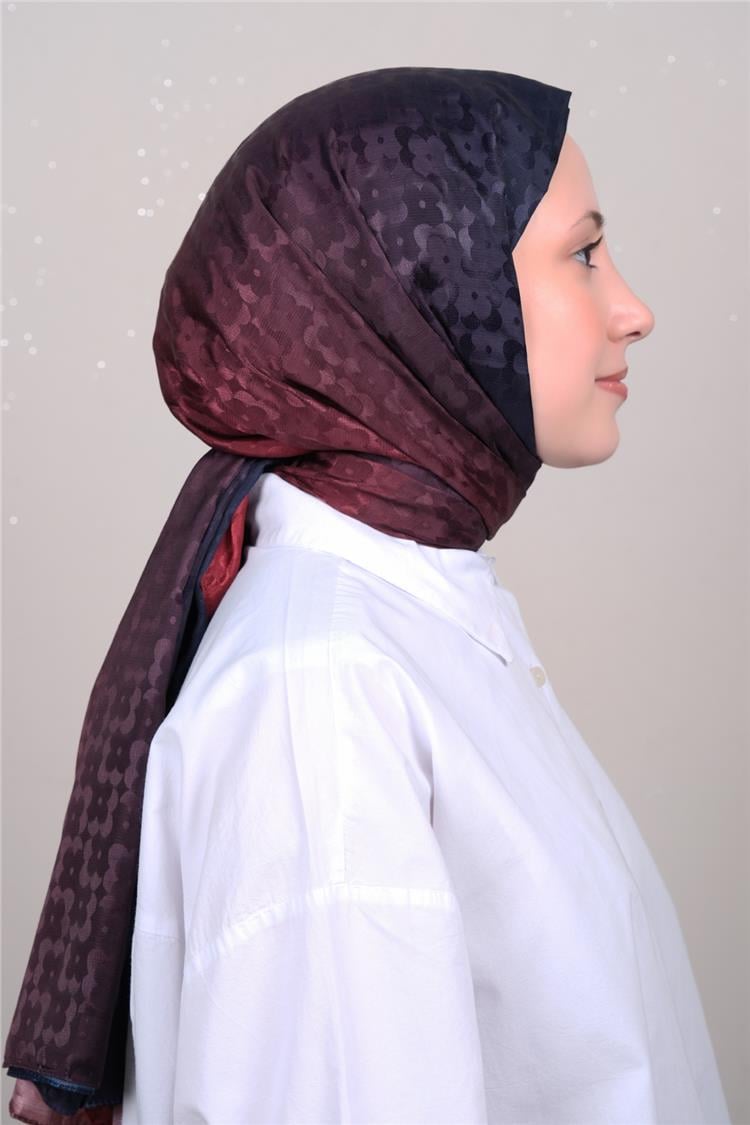 Silk Life Degrade Jakar Şal 2121-21