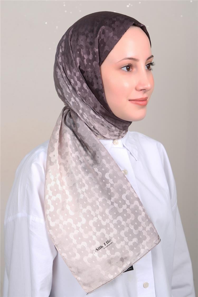 Silk Life Degrade Jakar Şal 2121-6