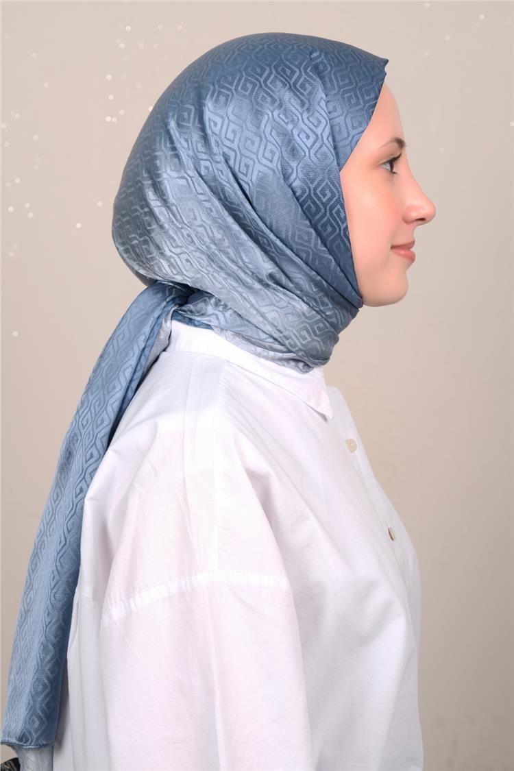 Silk Life Degrade Jakar Şal 2122-1