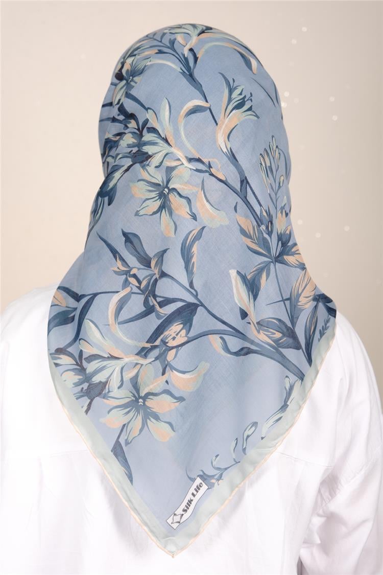 Silk Life Firuze Soft Eşarp 1711-18