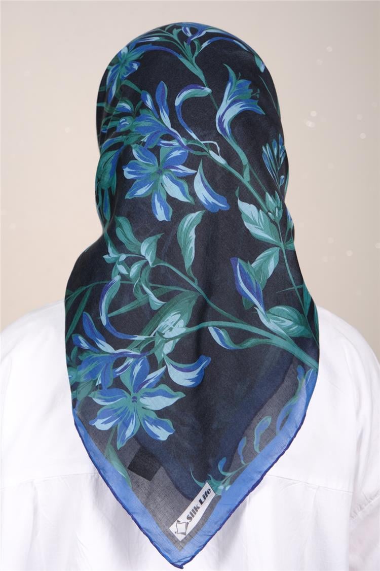 Silk Life Firuze Soft Eşarp 1711-4