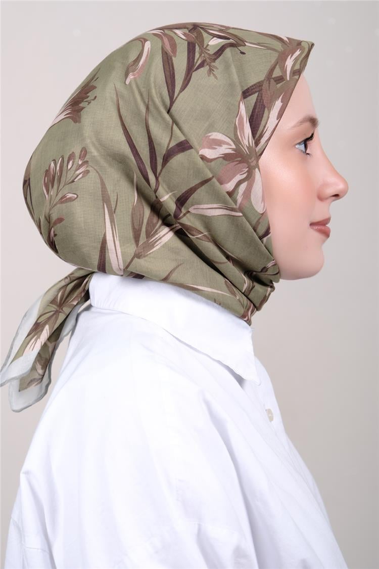 Silk Life Firuze Soft Eşarp 1711-7