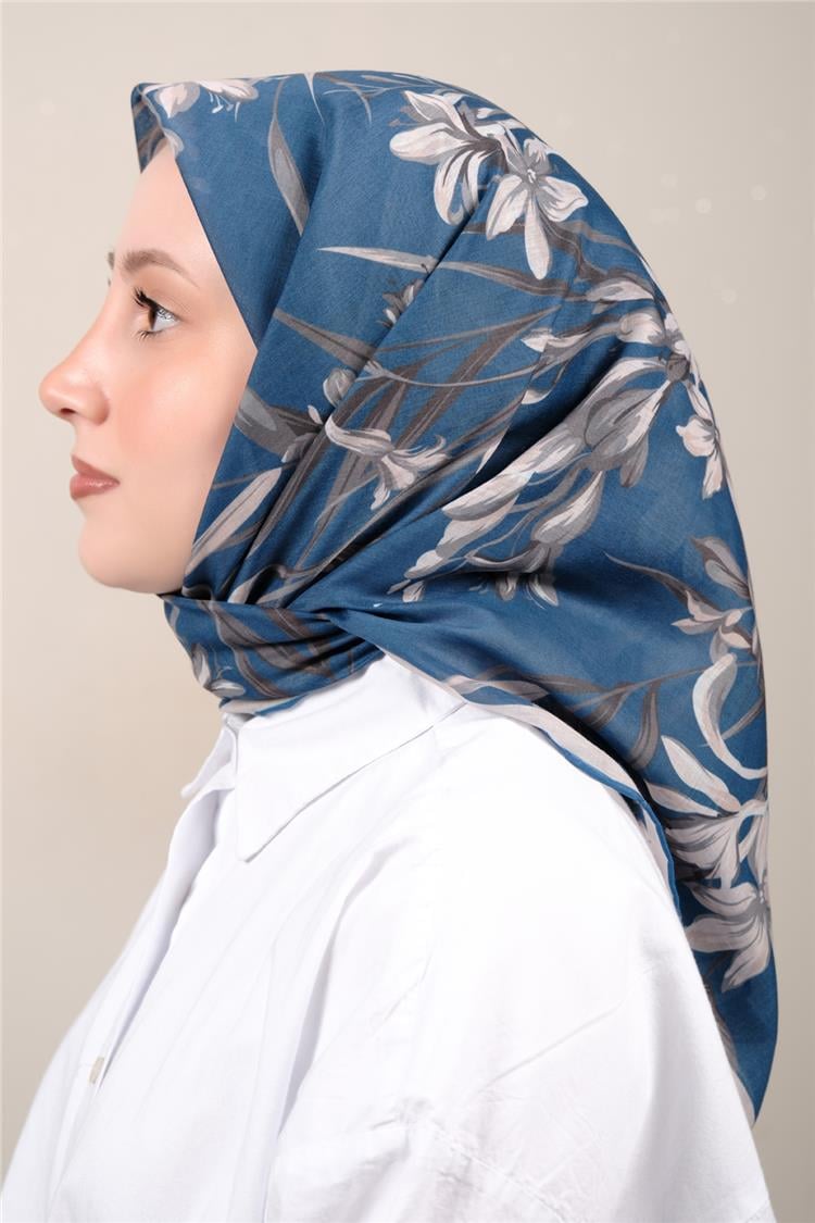 Silk Life Firuze Soft Eşarp 1711-8