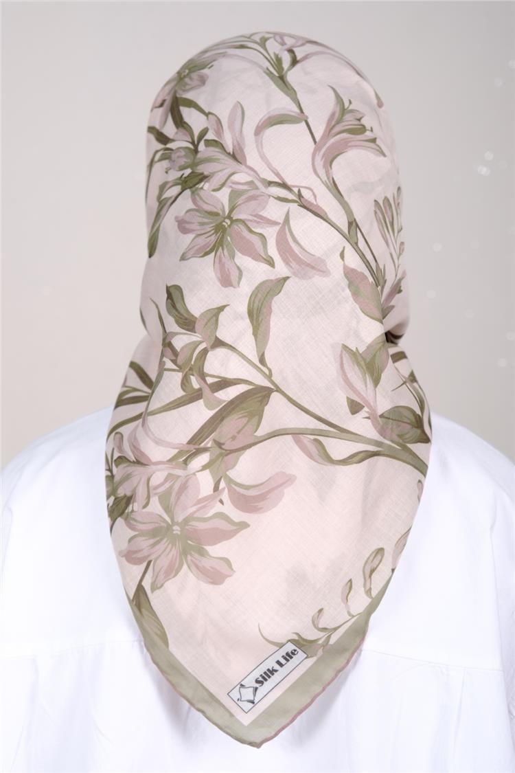 Silk Life Firuze Soft Eşarp 1711-9