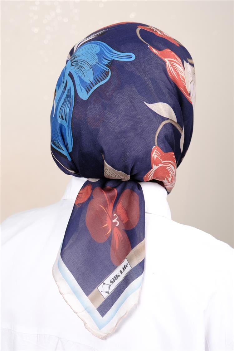 Silk Life Firuze Soft Eşarp 1714-3
