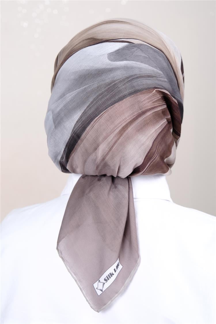 Silk Life Firuze Soft Eşarp 1715-3