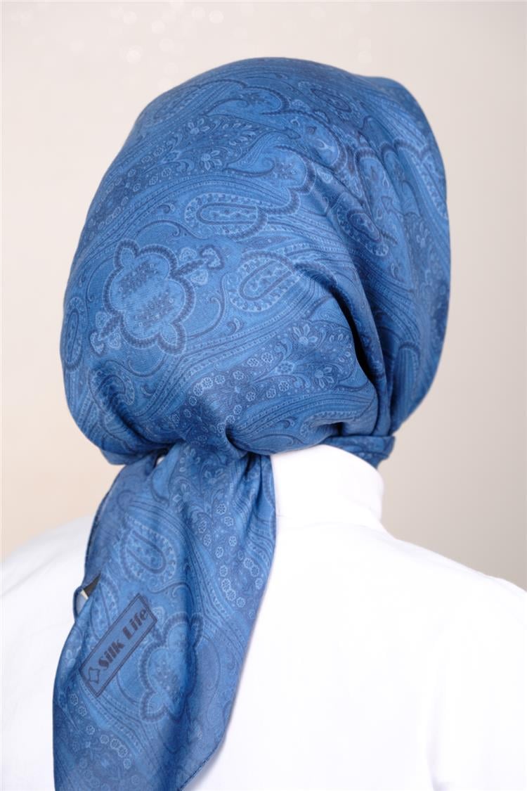 Silk Life Firuze Soft Eşarp 1716-10