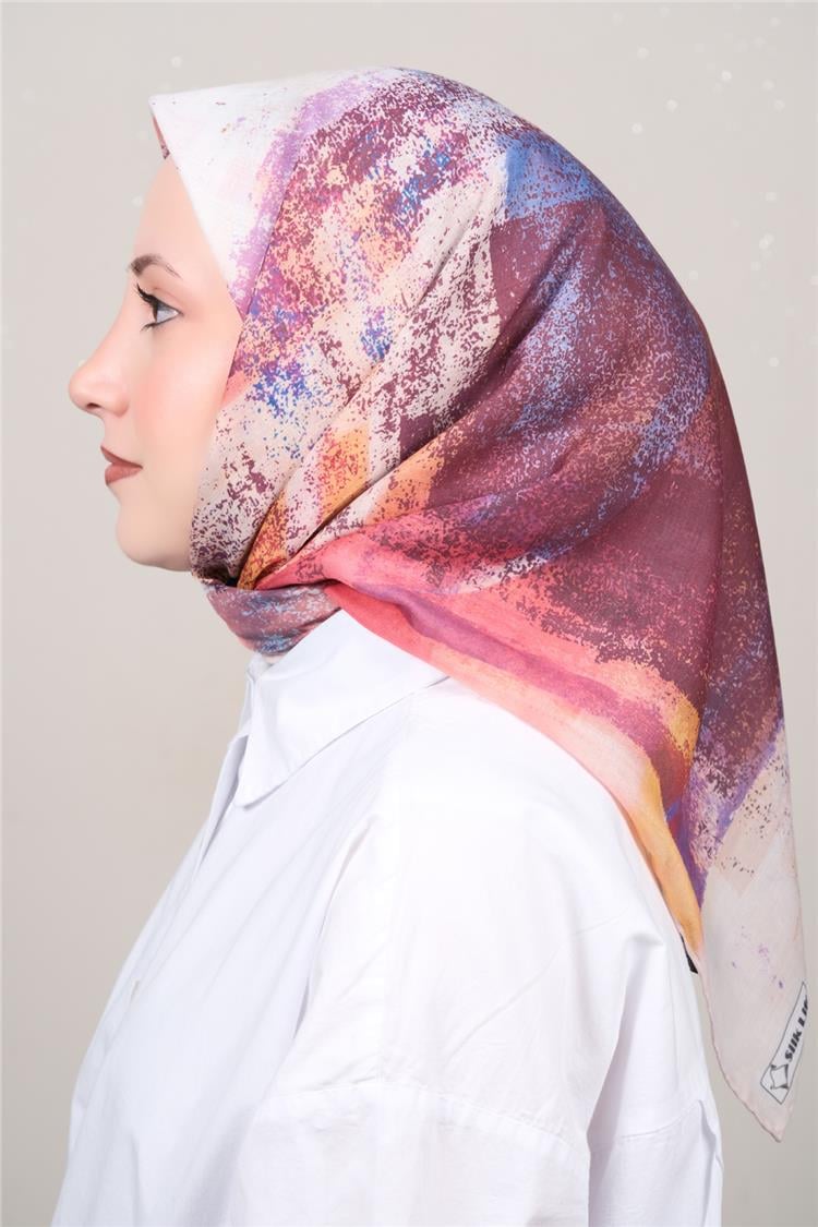 Silk Life Firuze Soft Eşarp 1720-14