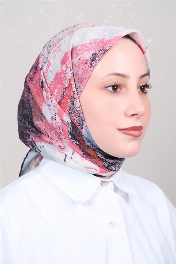 Silk Life Firuze Soft Eşarp 1720-3