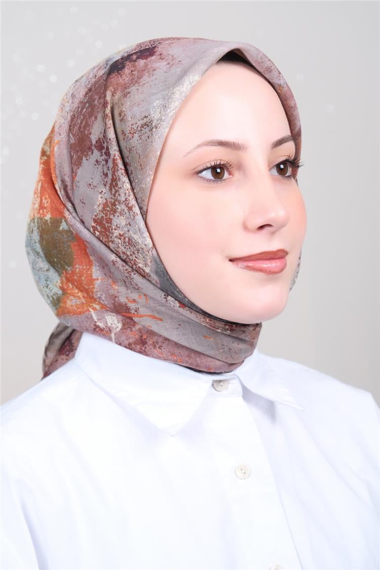 Silk Life Firuze Soft Eşarp 1720-5