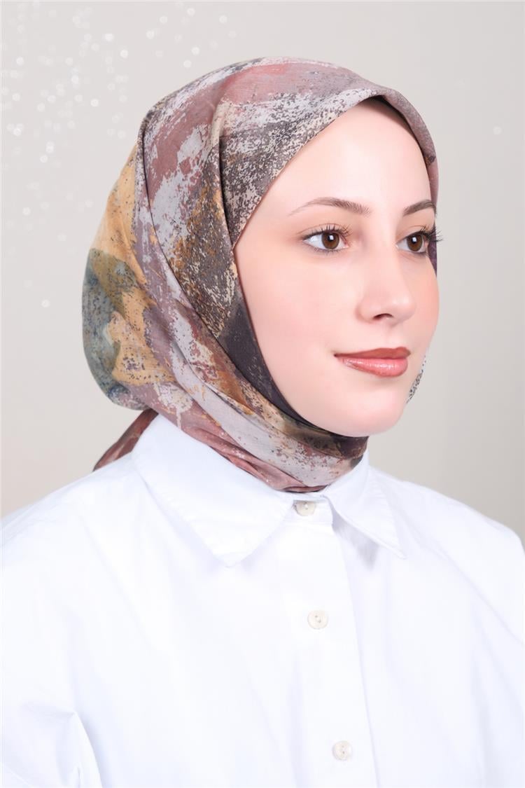 Silk Life Firuze Soft Eşarp 1720-6