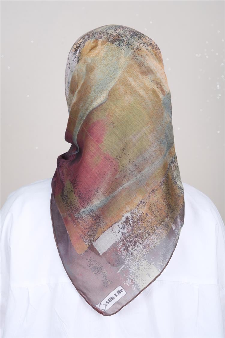 Silk Life Firuze Soft Eşarp 1720-6