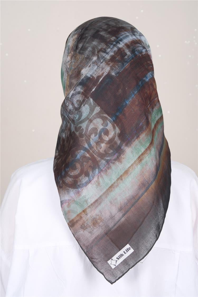 Silk Life Firuze Soft Eşarp 1721-10