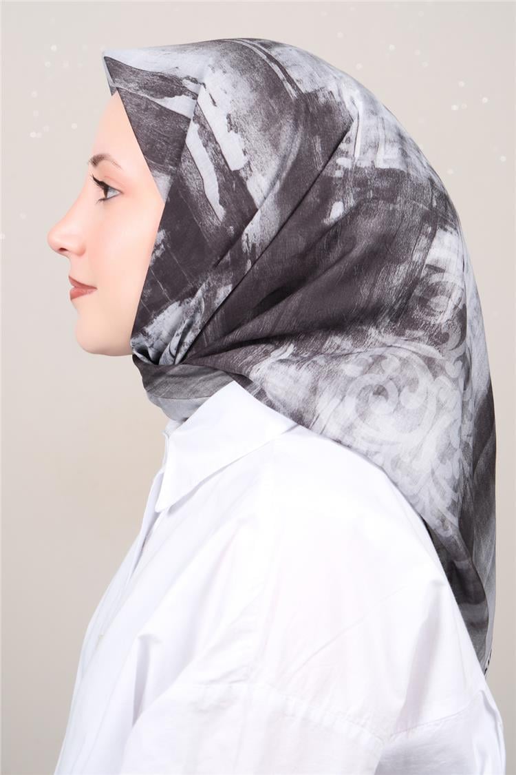 Silk Life Firuze Soft Eşarp 1721-2