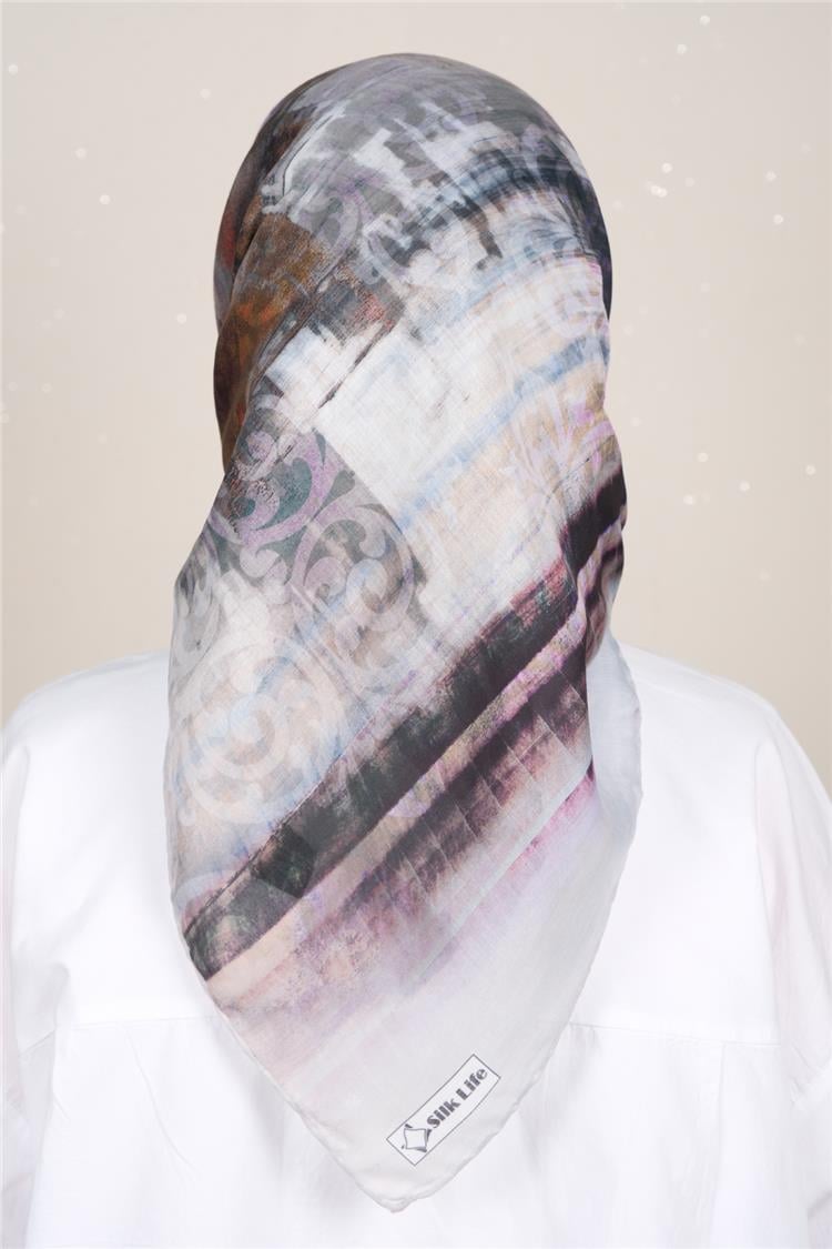 Silk Life Firuze Soft Eşarp 1721-3