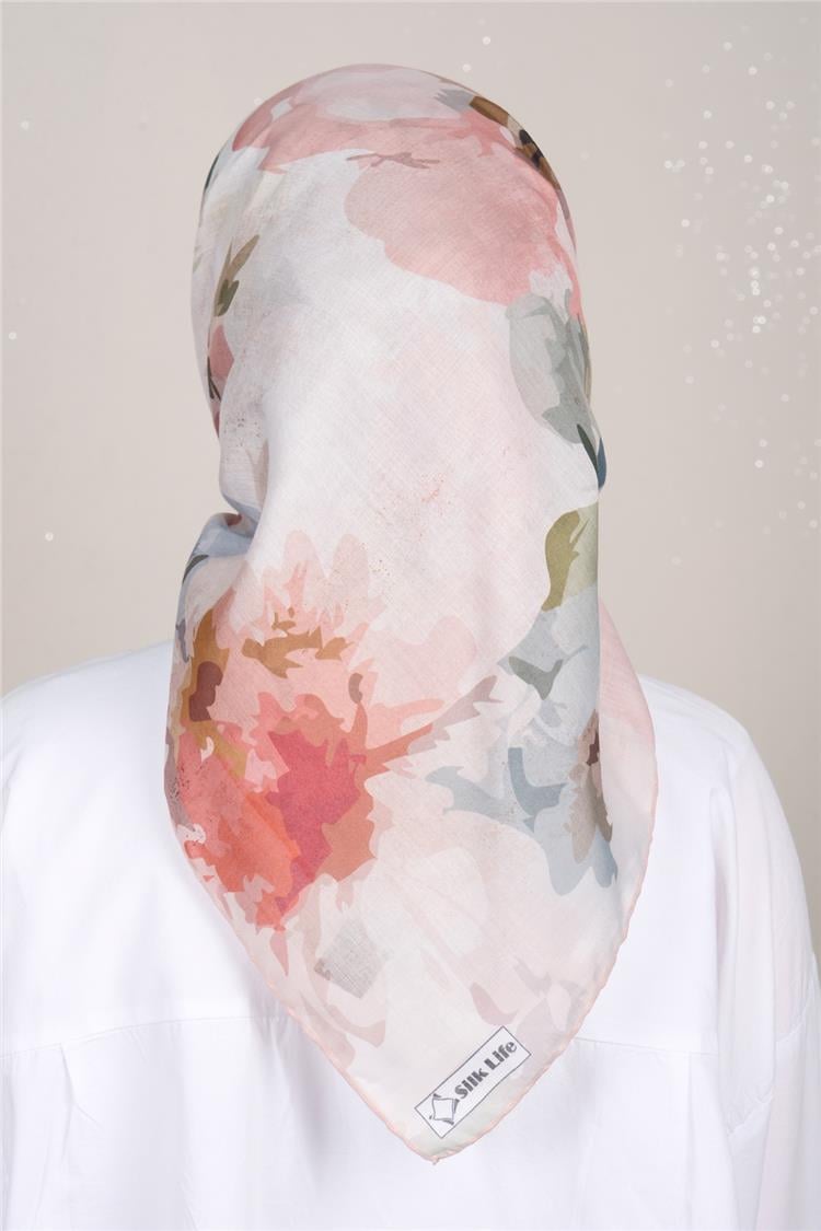 Silk Life Firuze Soft Eşarp 1722-3