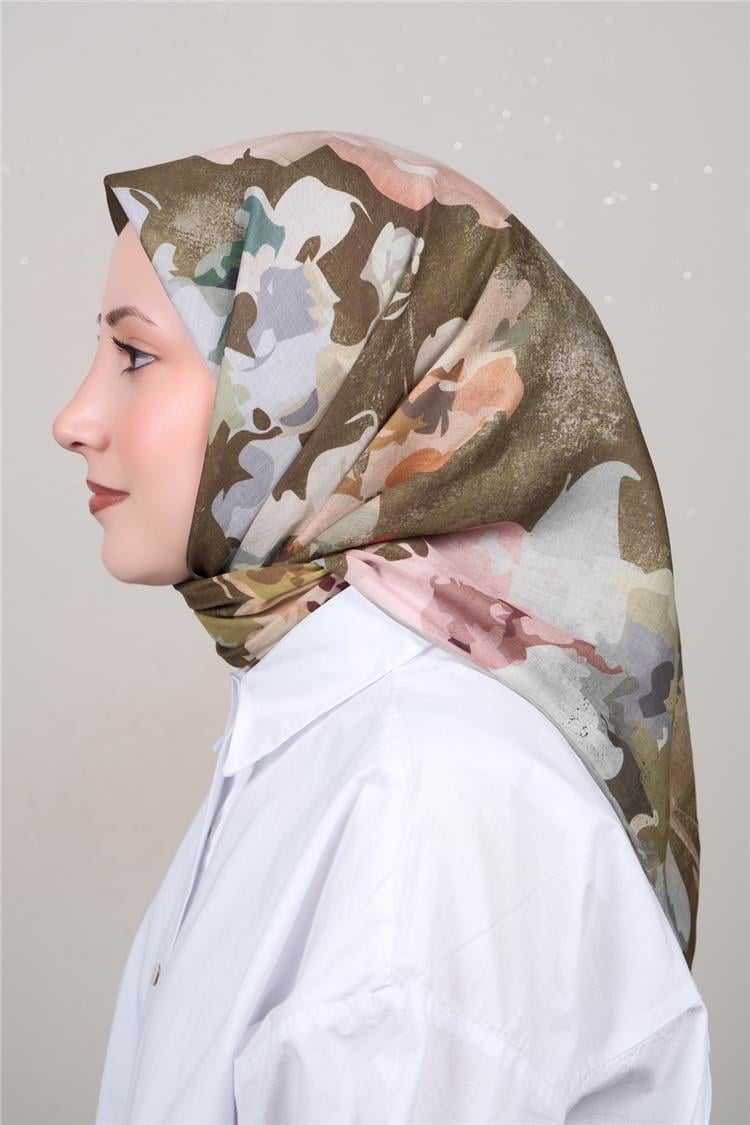 Silk Life Firuze Soft Eşarp 1722-5