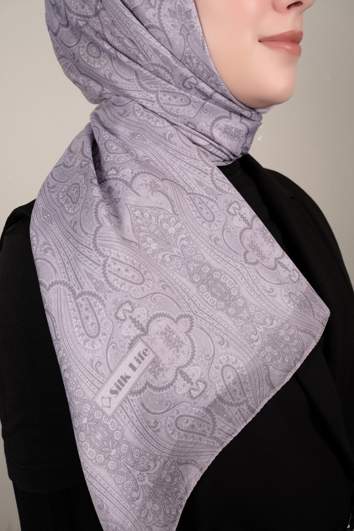 Silk Life Firuze Soft Şal 1510-11 