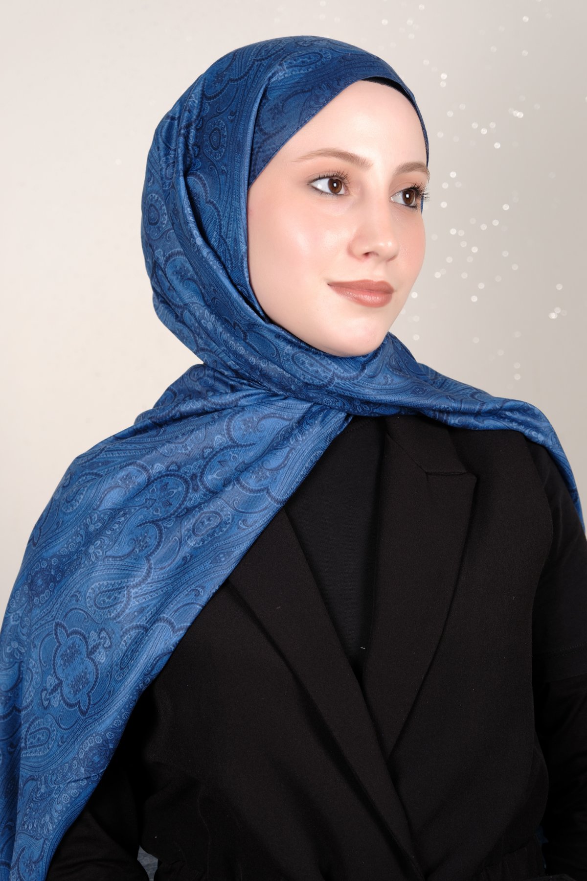 Silk Life Firuze Soft Şal 1510-3