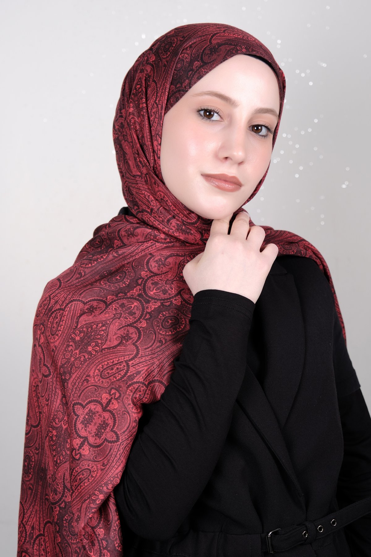 Silk Life Firuze Soft Şal 1510-4