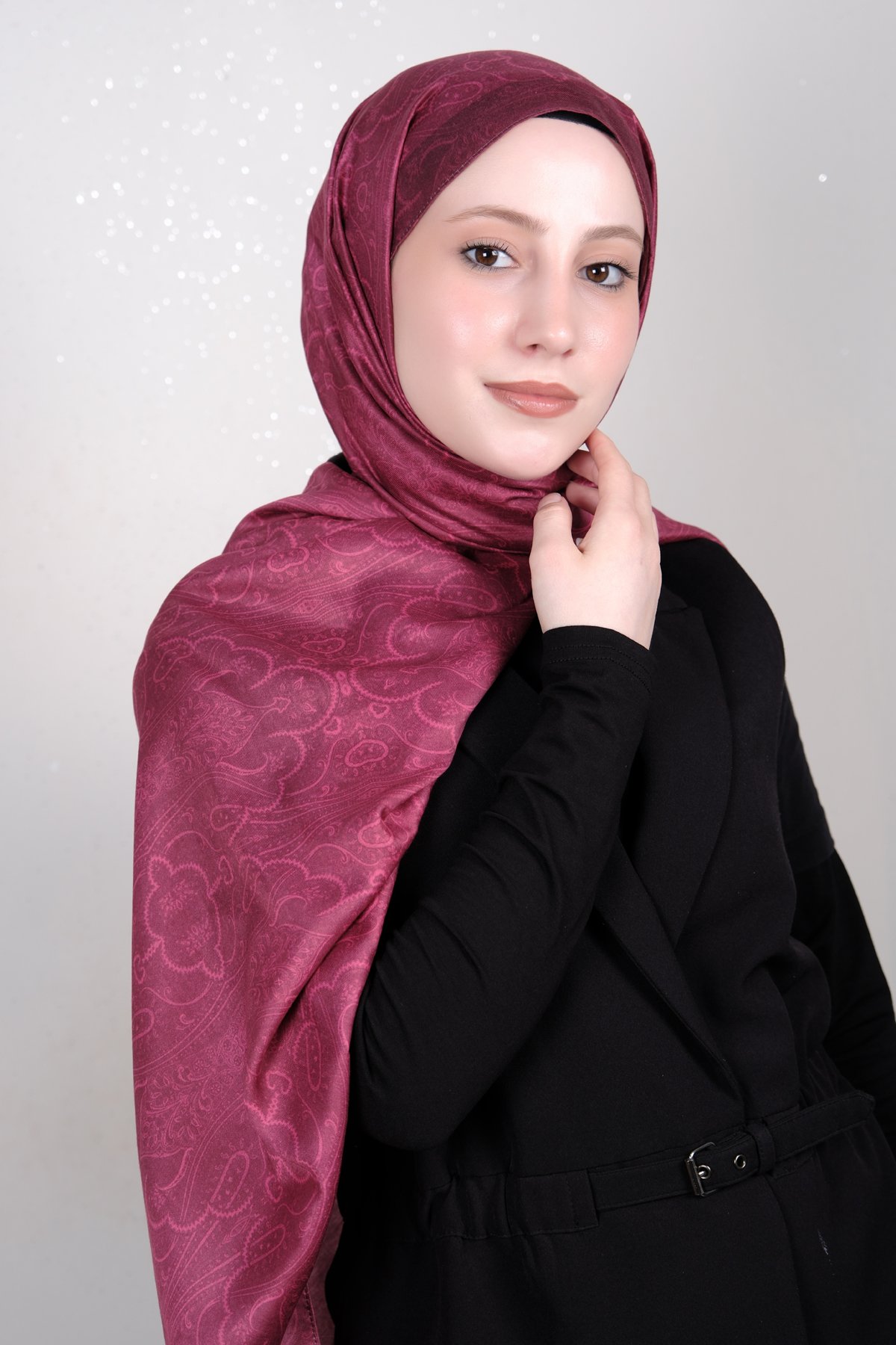 Silk Life Firuze Soft Şal 1510-6