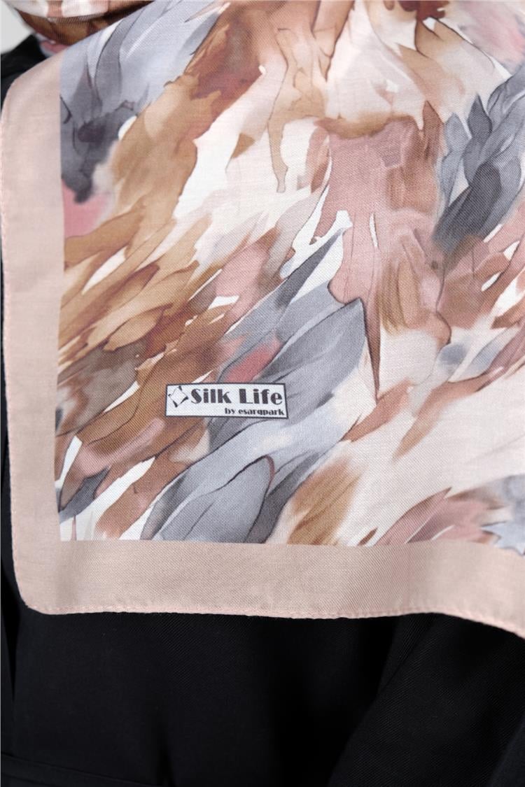 Silk Life Firuze Soft Şal 1511-3