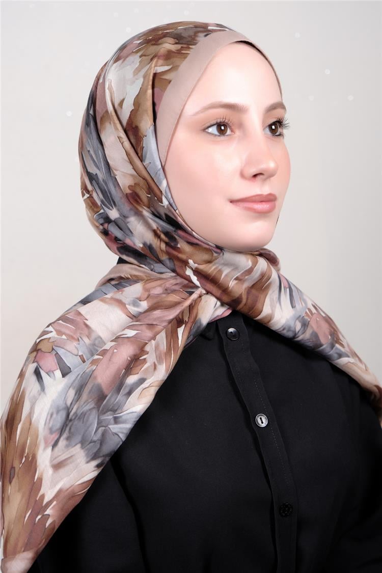 Silk Life Firuze Soft Şal 1511-3