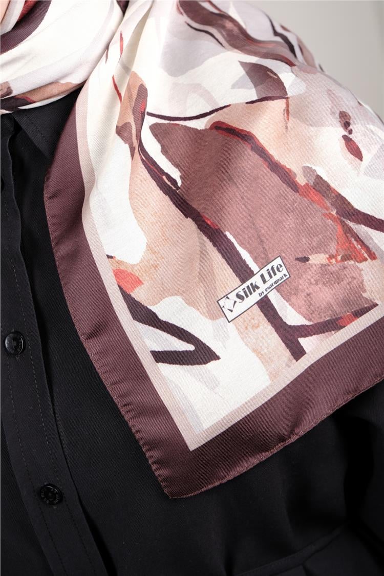 Silk Life Firuze Soft Şal 1513-10