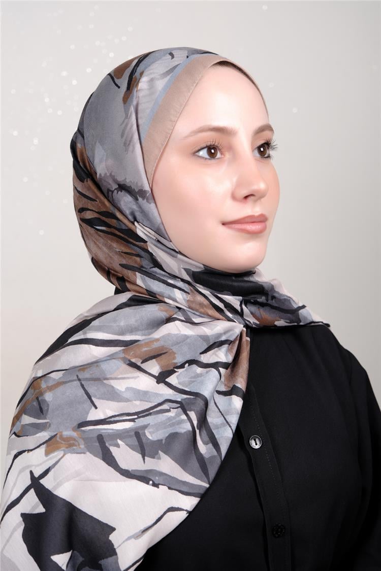 Silk Life Firuze Soft Şal 1513-4