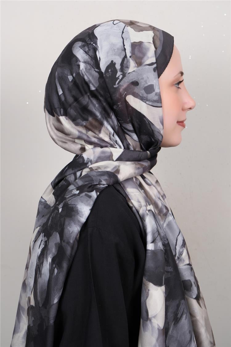 Silk Life Firuze Soft Şal 1517-7
