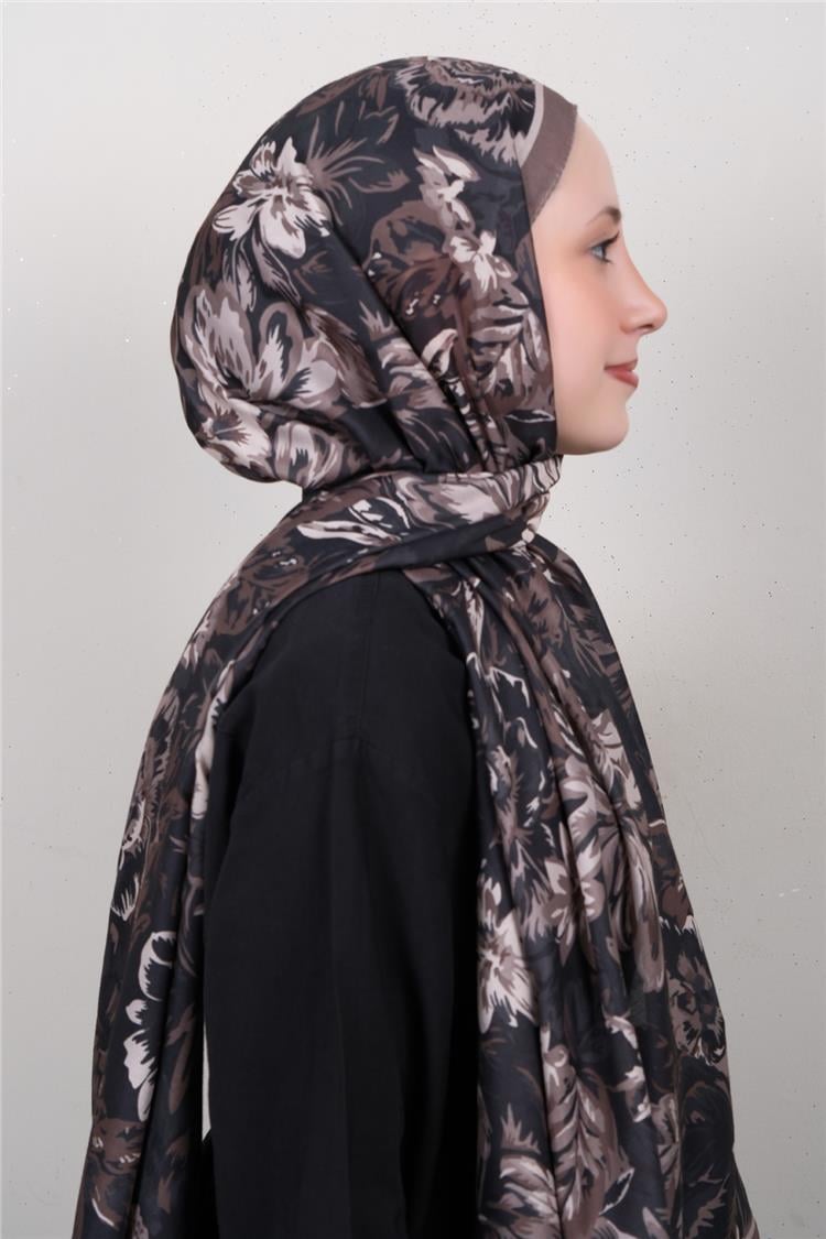 Silk Life Firuze Soft Şal 1519-8