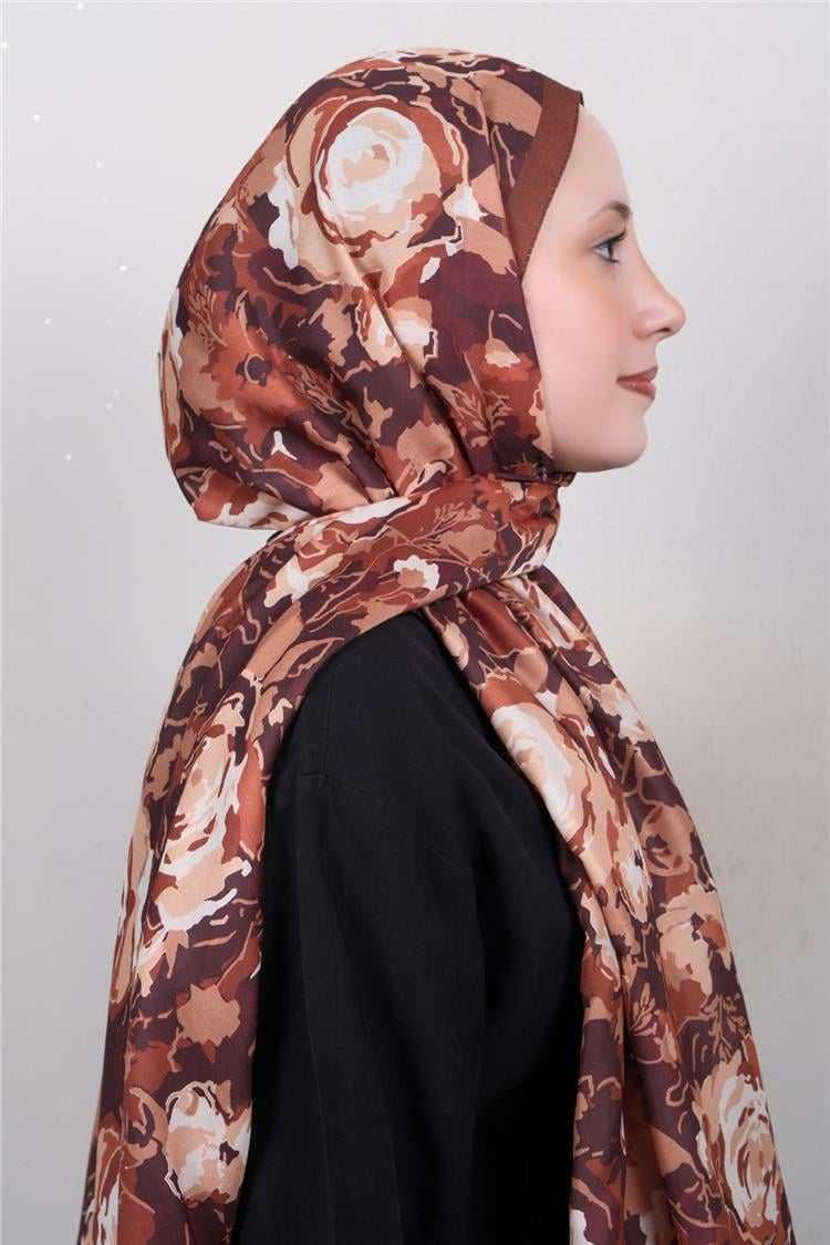 Silk Life Firuze Soft Şal 1521-6