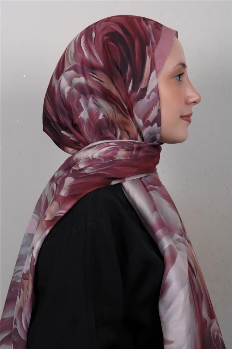 Silk Life Firuze Soft Şal 1526-10