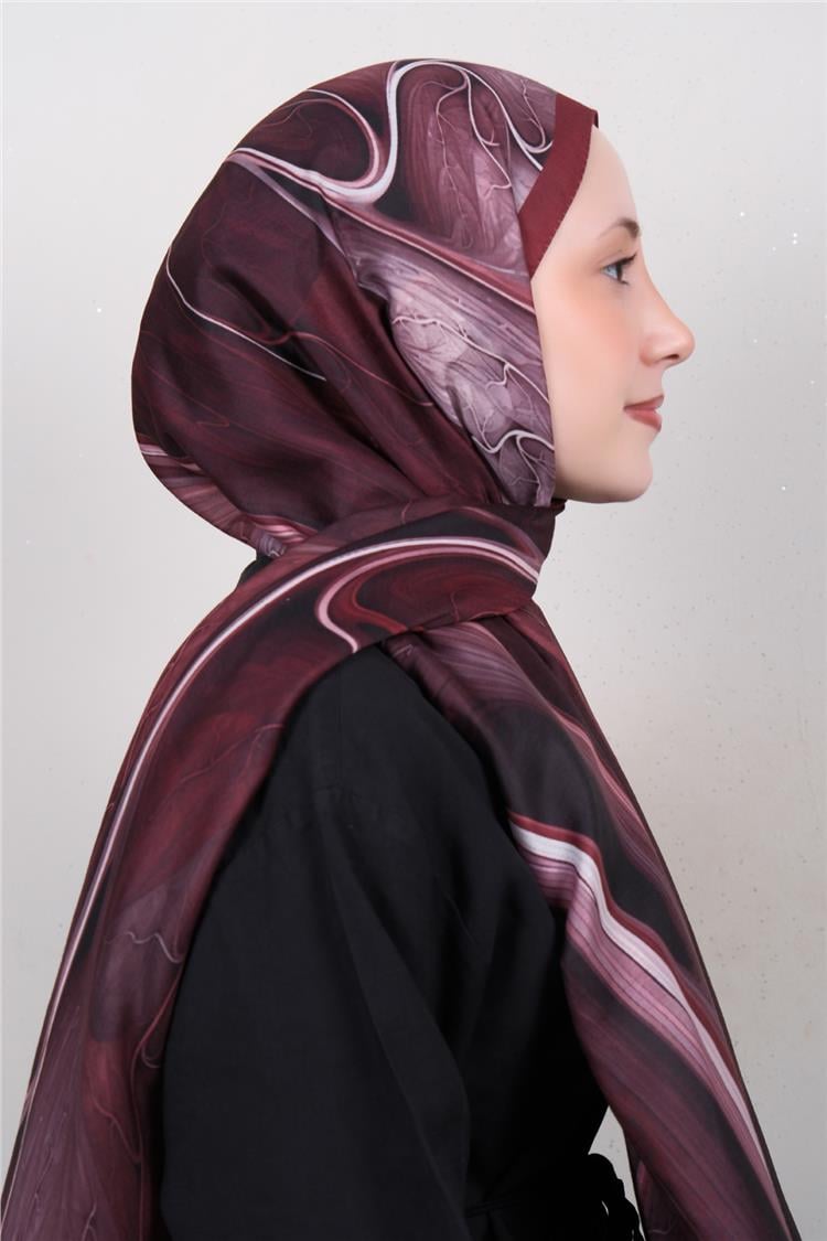 Silk Life Firuze Soft Şal 1527-4