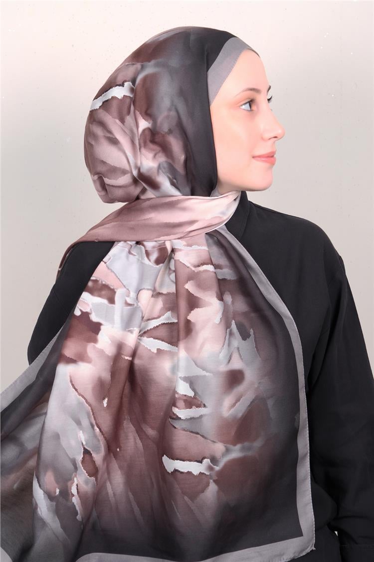 Silk Life Firuze Soft Şal 1531-12