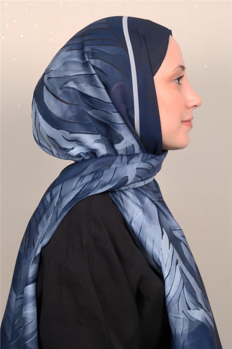 Silk Life Firuze Soft Şal 1531-7