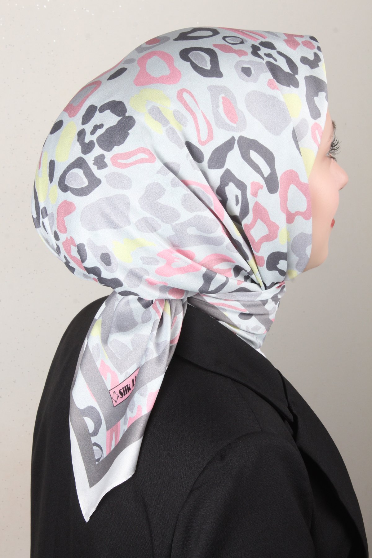 Silk Life Lotus Eşarp 4121-5 Gri