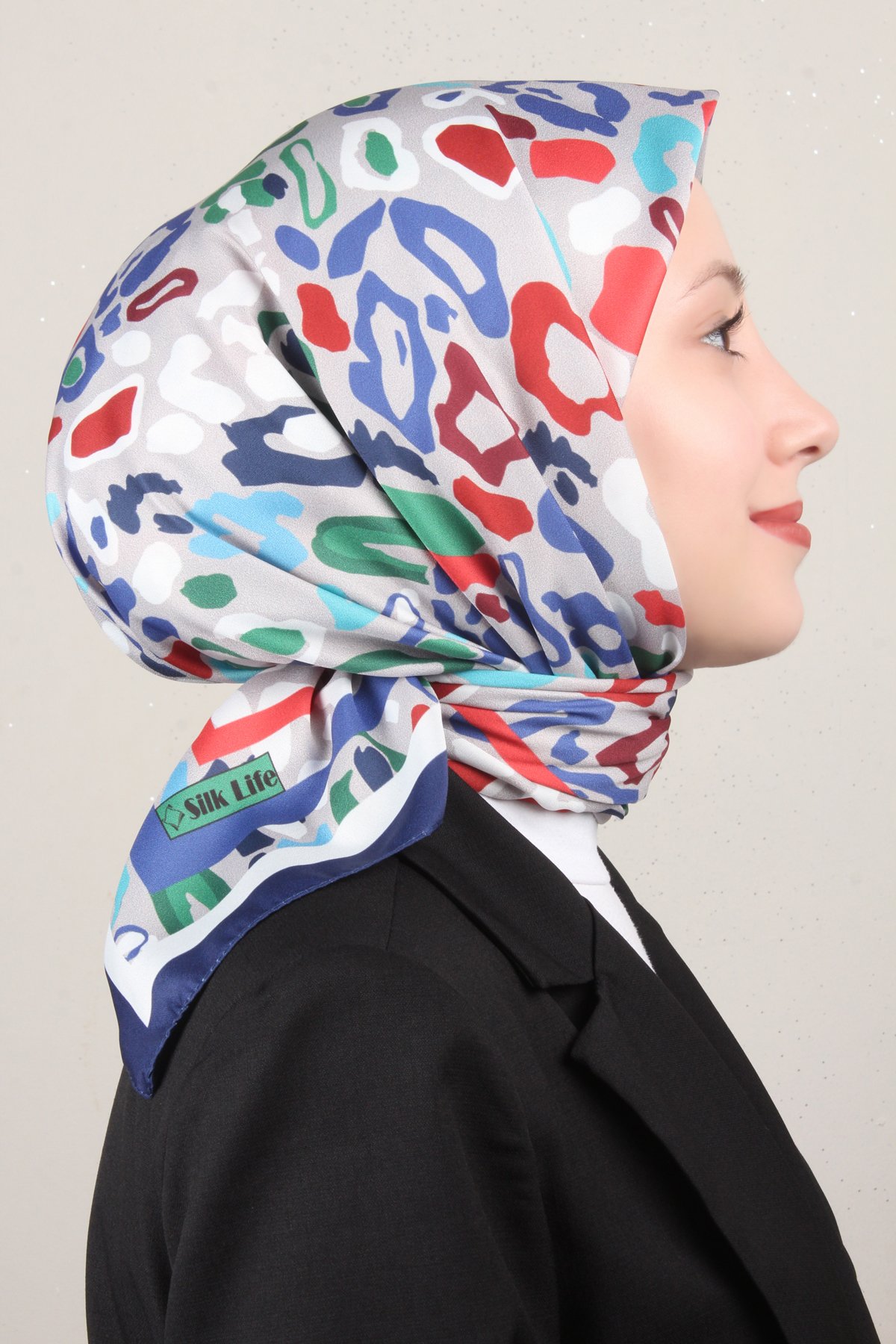 Silk Life Lotus Eşarp 4121-8