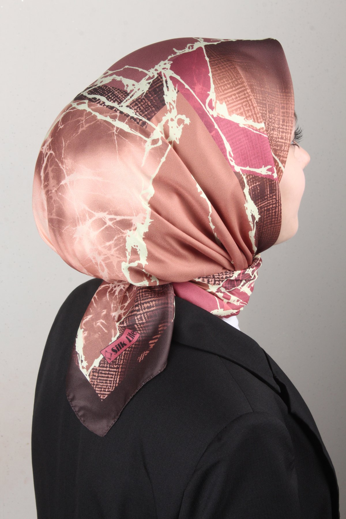 Silk Life Lotus Eşarp 4124-4 Lotus