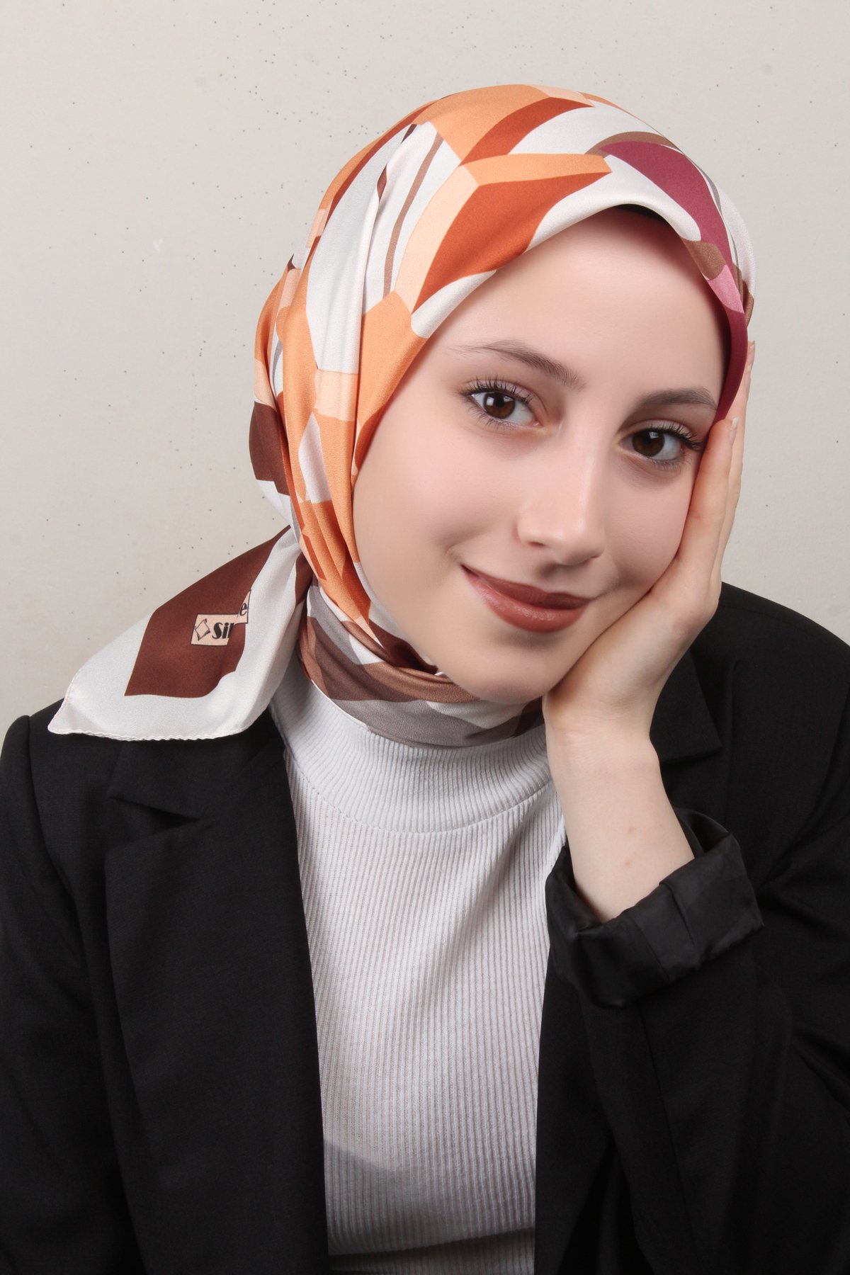 Silk Life Lotus Eşarp 4126-13