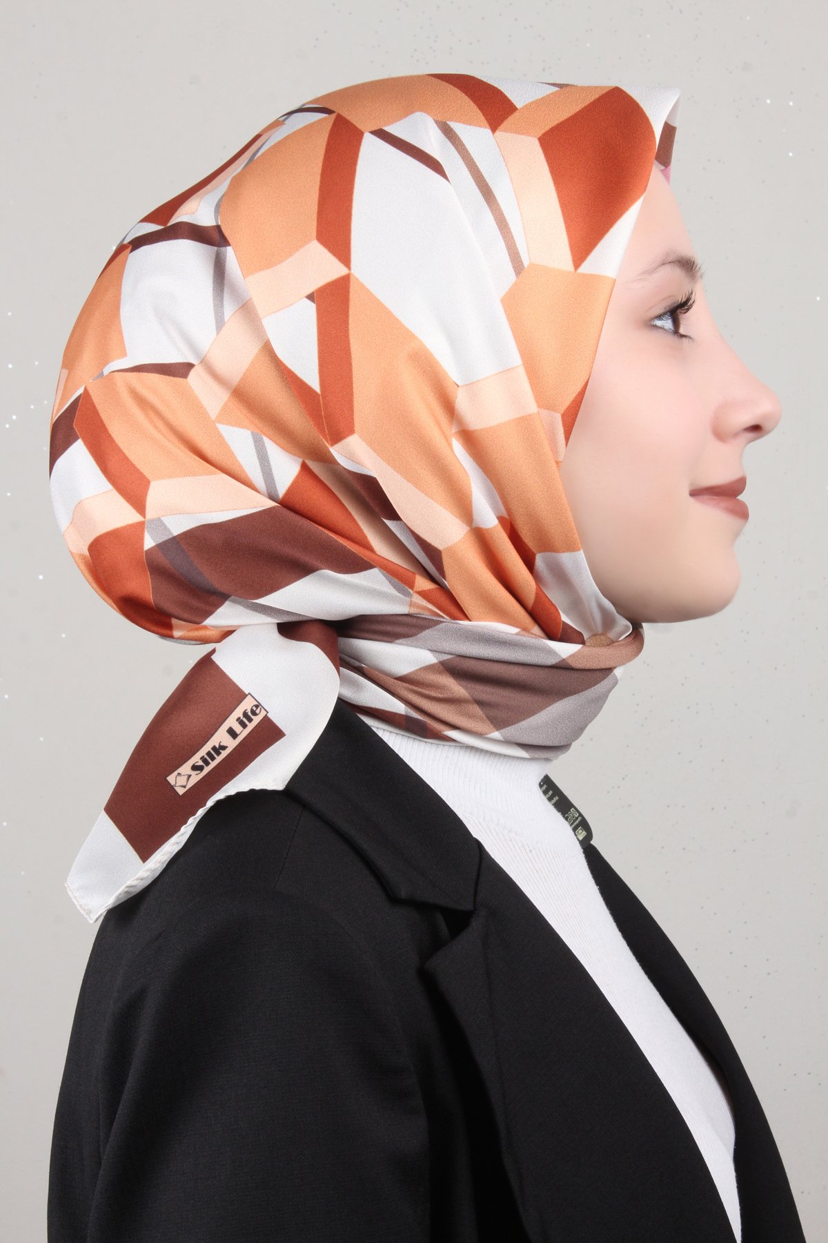 Silk Life Lotus Eşarp 4126-13