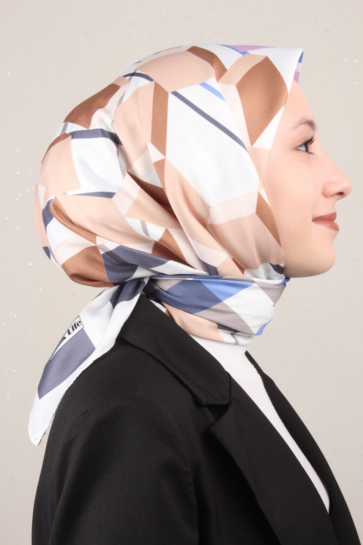 Silk Life Lotus Eşarp 4126-4 