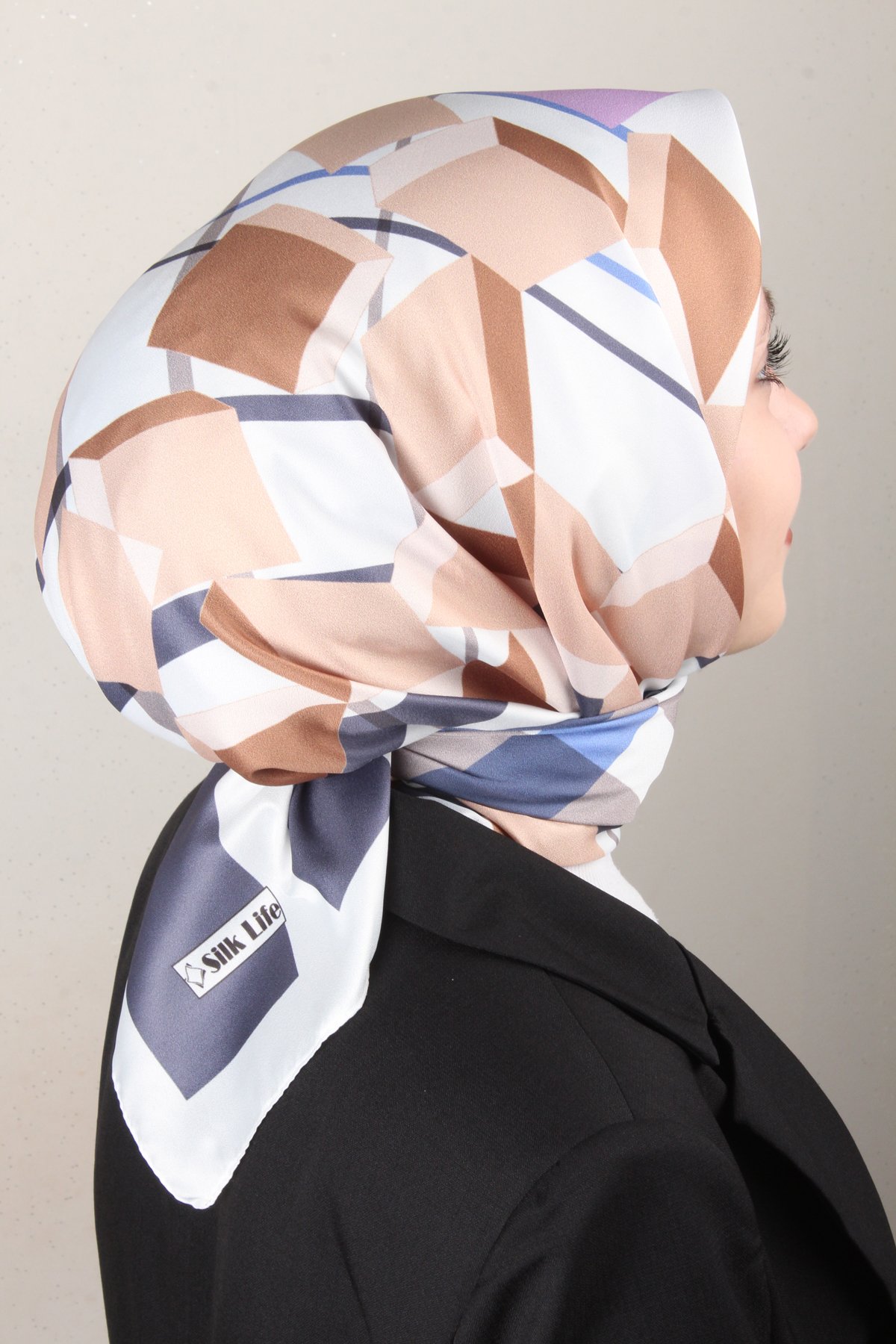 Silk Life Lotus Eşarp 4126-4 