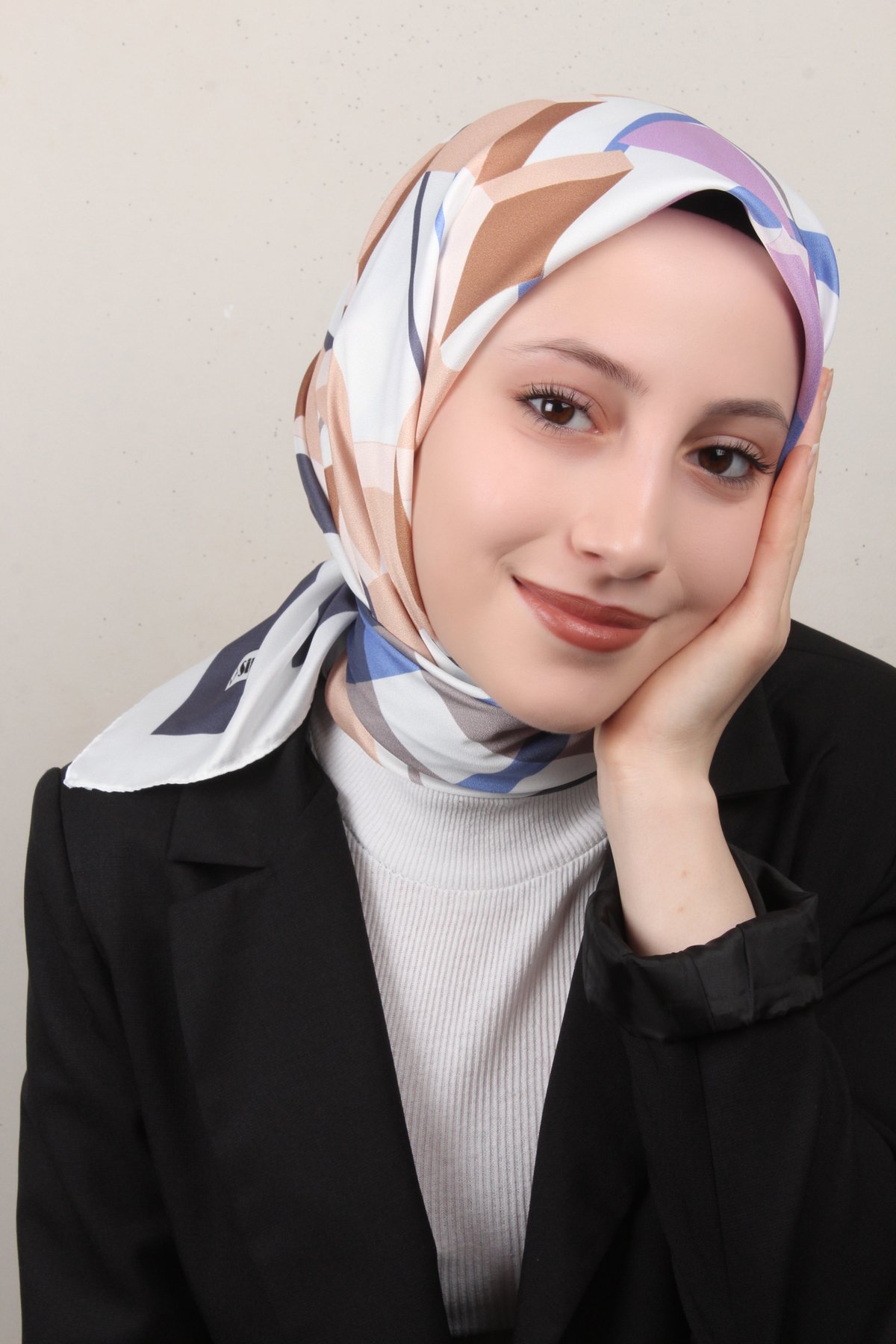 Silk Life Lotus Eşarp 4126-4 