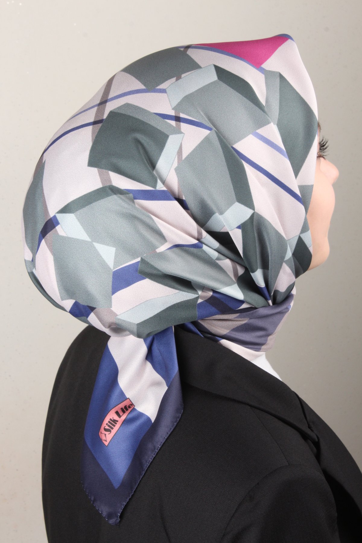 Silk Life Lotus Eşarp 4126-6